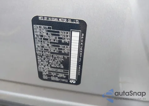 2019 Infiniti Qx50 Luxe from USA, damaged, VIN 3PCAJ5M37KF148220